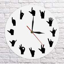 Bagaimana cara mengambil jam dinding. Siluet Tangan Menampilkan Simbol Jam Dinding Kreatif Seni Dekorasi Dinding Akrilik 12 Silent Kuarsa Jam Waktu Modern Dekorasi Rumah Modern Home Decor Wall Clockhome Decor Aliexpress