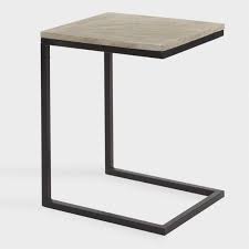 Graywash Starburst Stella Laptop Table Wood By World Market Laptop Table Furniture For Small Spaces Living Room Decor Inspiration