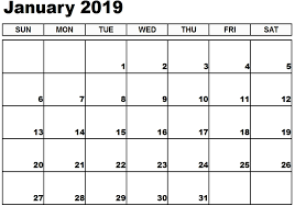 Calendar January 2019 Word Printable Printable Calendar July July Calendar Free Printable Calendar Templates