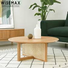 If you're looking for a way to keep that focus cool and coastal, a rattan coffee table like this one might be your best selection. Home Furniture Living Room Hight Quality Solid Wood Wicker Rattan Round Rattan Coffee Table Tea Table Buy Solid Wood Coffee Table Round Coffee Table Coffee Table Rattan Product On Alibaba Com