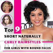 Will short haircuts suit round face women? Top 9 Short Naturally Curly Hairstyles For Girls With Round Faces Beequeenhair Blog