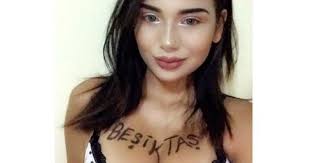 Merve taşkın 2017 yılının eylül ayında şampiyonlar ligi'nde oynanacak beşiktaş porta maçında beşiktaş'ın yenmesi durumunda göğsüne beşiktaş yazıp paylaşacağının sözünü verdi. Merve Taskin Memesi Kizlarsoruyor