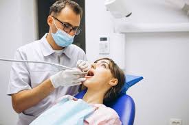 Emergency dental team providing patient care
