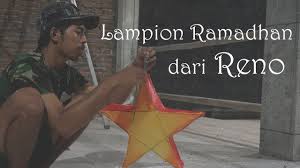 Lampion adalah hiasan yang dapat memperindah ruangan atau memberikan nuansa khusus pada acara di luar ruangan. Lampion Ramadhan Dari Reno Youtube
