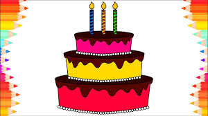 Drawing,fruits, unicorn, coloring 10 fruits, skin, marshmello, fortnite, draw along, 4 kids, easy, simple, cone, ice cream, emoji, kissing, winking, halloween, haunted house How To Draw Birthday Cake For Kids Step By Step Art Drawing Lessons Coloring Pages For Children Youtube