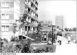 Leipzig Grunau 1982 C Friedrich Gahlbeck Plattenbau Bau Sozialistischer Klassizismus