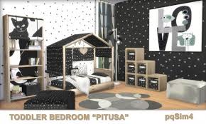 Pqsims4 Toddler Bedroom Pitusa Sims 4 Downloads Sims 4 Beds Sims 4 Bedroom Toddler Bedrooms