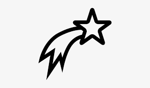 Estrella Fugaz Para Colorear
