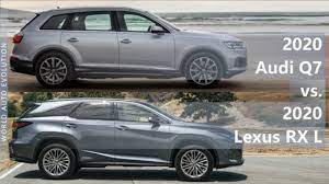 Edmunds also has lexus rx 350l pricing, mpg, specs, pictures, safety and if you're looking at the long version, the rx 350l, you might look at something with more space in the back like an audi q7 or an xc 90 from volvo. 2020 Audi Q7 Vs 2020 Lexus Rx L Technical Comparison Youtube