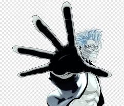 A brief description of the bleach manga: Grimmjow Jaegerjaquez Ichigo Kurosaki Bleach Manga Karakura Town Ichigo Kurosaki Hand Manga Poster Png Pngwing