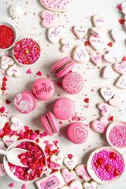Valentine's day is *the* holiday for couples, so it can be hard on single men. Valentine S Day Treat Box Recipe Painted Sugar Cookies Valentines Recipes Desserts Valentine Desserts