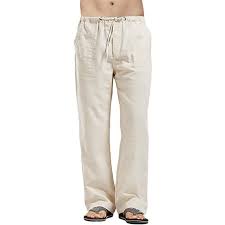 Acheter pantalon lin homme grande taille au meilleur prix : Homme Pantalon De Loisir En Coton Lin Decontracte Leger Confortable Respirant Taille Elastique Cordon De Serrage Kaki S Kaki Cdiscount Pret A Porter