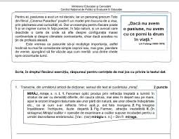 Subiecte romana evaluare nationala 2019. Evaluare 2021 Cum Vor ArÄƒta Subiectele De La RomanÄƒ Vezi In Text Modele De Subiecte Stiriedu