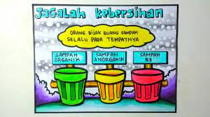 Jagalah kebersihan lingkunganmu supaya terbentuk suatu kehidupan yang sehat. Poster Menjaga Kebersihan Lingkungan Youtube