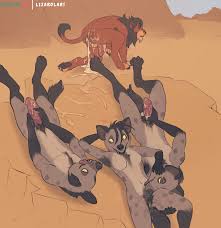 Rule34 - If it exists, there is porn of it  lizardlars, ed (the lion king),  scar (the lion king), shenzi  5504409