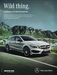 2015 Mercedes Benz Cla 45 Amg Shooting Brake Aussie Original Magazine Advertisement Mercedes Benz Mercedes Cla 45 Amg