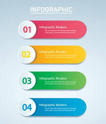 info graphic vector template with 4 options can be used for