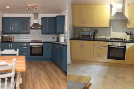 Adding the right primer will help your paint stay on the cabinets and give a lasting finish. Can You Paint Kitchen Cabinets The Bloke Cave