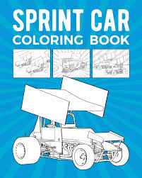 We have many different amt limited production plastic model race car kits in stock and available for sale. Sprint Car Coloring Book Coloring Sprint Auto 9798650756217 Amazon Com Books