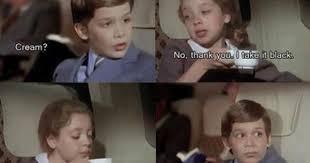 Stage 10 Accepting A Coffee From A Flight Attendant Out Of Boredom Funny Movies Airplane The Movie Funny Pictures