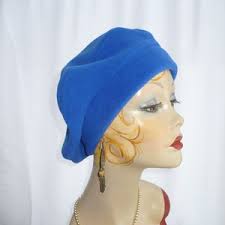 Oversize Royal Purple Velvet Beret,