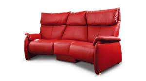Himolla Rotes Schones Ledersofa Rotes Sofa Rot Farbe Sofa