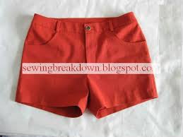 خياطة و تفصيل خطوات خياطة شورت بالتفصيل Sewing Shorts Sewing Swimwear