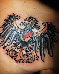 Both men and women love to have viking tattoo on their body. 50 German Eagle Tattoo Designs For Men Germany Ink Ideas German Tattoo Tattoo Designs Eagle Tattoo