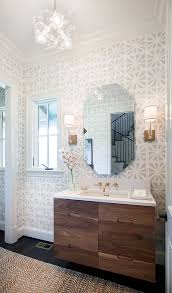 You don't need to be a professional to install this product. Free Download Powder Room Ideas Transitional Powder Room With Geometric Wallpaper 642x1094 For Your Desktop Mobile Tablet Explore 50 Powder Room Wallpaper Ideas Wallpaper For Powder Room Wallpapered Powder Rooms
