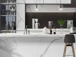 encimera de piedra sinterizada dekton san blanco calacatta Proveedores