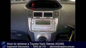 2 x scion tc xb toyota camry tacoma tundra factory speaker replacement harness; How To Remove A Toyota Yaris Stereo 2340 Youtube