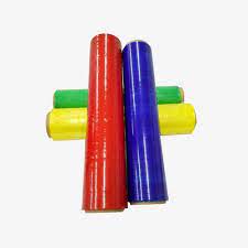 Pe Colored Wrap Stretch Film Stretch Film Red Blue Green Wrap