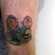 I'm charlie, here to look around and find writing ideas. 40 Charlie Brown Tattoo Ideas For Men Peanuts Designs