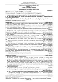 Modele de subiecte simulare bac 2017 sunt disponibile aici și aici. Bac 2017 Romana Subiecte Si Barem Edu 21 August 2017 Sesiunea August Septembrie Bac Toamna 2017 Jitaruionelblog Pregatire Bac Si Evaluarea Nationala 2021 La Matematica Si Alte Materii Materiale Lectii Formule