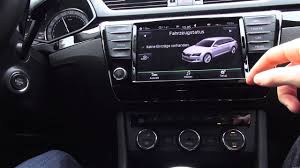 2016 Skoda Superb Columbus Infotainment Uberblick Test Und Erfahrungsbericht Youtube