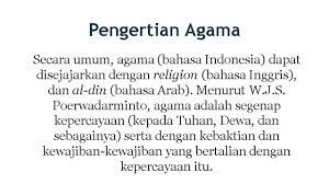Pasalnya ketidak sanggupan manusia dalam mendefinisikan agama disebabkan berbagai persoalan yang berkaitan dengan kepentingan mutlak yang tidak dapat diganggu gugat lagi. Pengertian Agama Dan Asal Usul Agama Menurut Para Ahli