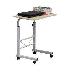Rmbp + thunderbolt display 27. Small Table With Wheels E1 15mm Chipboard Steel Tray Table Adjustable Desk Portable 360 Degree Rotation Rolling Desk Supports Up To 30 Lbs For Drawing Writing Drafting Or Doing Homework Q2800