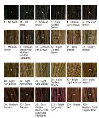 Hair Dye Colour Chart Schwarzkopf Best Picture Of Chart