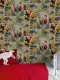 Tapete Marvel Comic Strip Tapeten Tapeten Shop Kinder Tapete