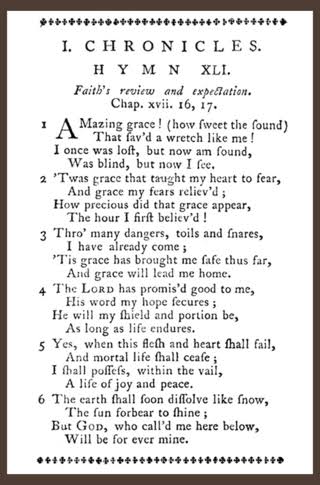 The Amazing History of “Amazing Grace” | Yale Institute of Sacred Music