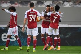 Villarreal or manchester united for the ? Aubameyan Leads Arsenal To The Final 16 Europa League Games India News Republic