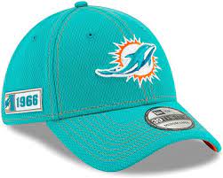 Youth New Era Aqua Miami Dolphins 2019 Nfl Sideline Road 39thirty Flex Hat New Era Miami Dolphins Miami Dolphins Hat