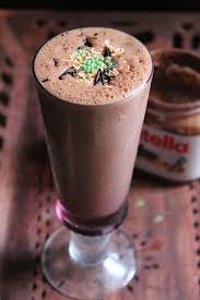 Put a teaspoon of sugar in the milk. Best Nutella Milkshake Recipe How To Make Nutella Milkshake Without Ice Cream Yummy Tummy Milkshake Recipes Nutella Milkshake Recipe Nutella Milkshake