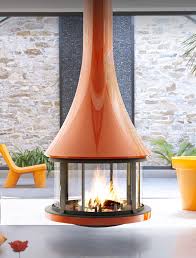 Cook, bake, while heating your home. An Elegant Metal Fireplace For Your Living Room Jc Bordelet