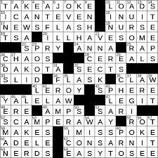 La Times Crossword 3 Oct 20 Saturday Laxcrossword Com