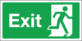 Download the free graphic resources in the form of png, eps, ai or psd. Exit Clipart Exit Sign Png Download Full Size Clipart 2581671 Pinclipart