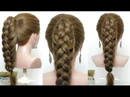 Easy hairstyles for long hair. Easy Hairstyle For Long Hair Tutorial Cute Braid Youtube Long Hair Tutorial Hair Styles Easy Hairstyles For Long Hair