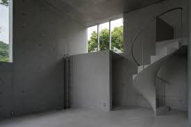 A wide variety of concrete with ladder options are available to you, such as design style, local service location, and key selling points. Concrete Spiral Staircase Disrupts Linear Interiors Of House In Ashiya