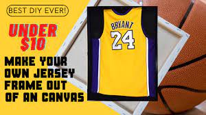 How to choose the right glass to keep your autograph from fading. How To Frame A Jersey For Cheap Youtube