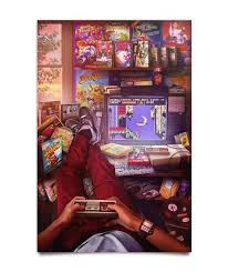 Rachid Lotf Art S Viralstyle In 2020 Retro Gaming Retro Geek Stuff
